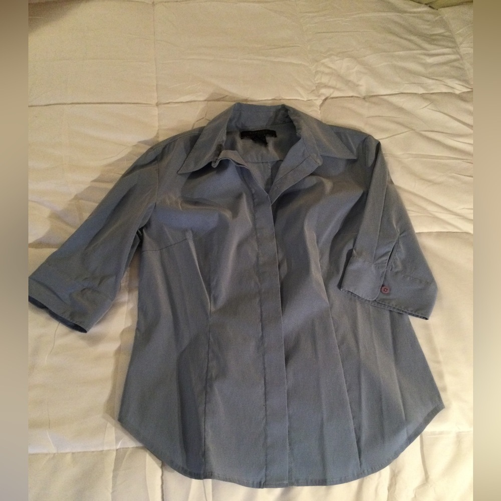 Express Women’s light blue blouse, 5/6